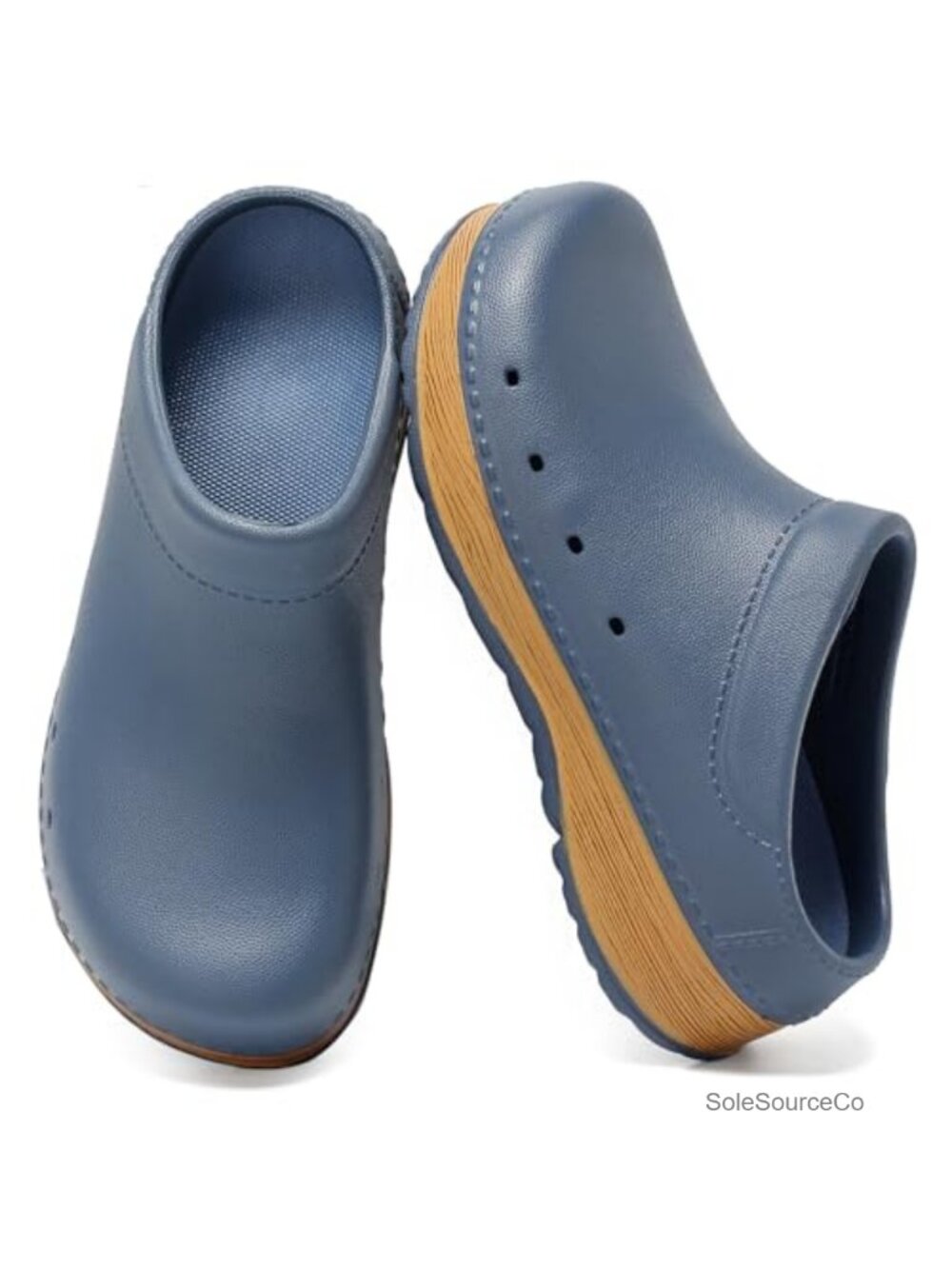 Women's Non-Slip Closed Toe EVA Clogs for Nurse Chef Casual Wear